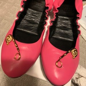 Versace flats size 37